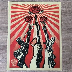 OBEY Make Love Not War Poster
